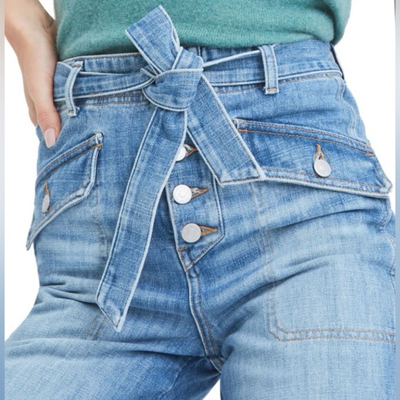 Veronica Beard High Rise Rinley Jeans - Picture 3 of 12